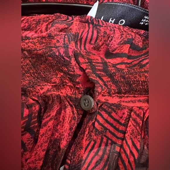 IRO prime ruffled Georgette mini dress - Picture 5 of 14